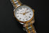 Niovani Classic (Two Tone 14K Genuine Gold Plating) - Men's Watch - Stainless Steel Strap - Date & Day Function - 1 Year Warranty - Water Resistance