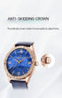 Naviforce Women's Watch - Deep Blue & Mother of Pearl Dial - Ultrasoft Leather Strap - 1 Year Warranty