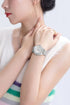 Naviforce Women's Watch - Classic Grey & Mother of Pearl Dial - Ultrasoft Leather Strap - 1 Year Warranty