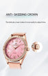 Naviforce Women's Watch - Camel Brown & Pink Mother of Pearl Dial - Ultrasoft Leather Strap - 1 Year Warranty