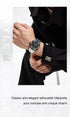Naviforce Men's Watch - Sparkling Black & Silver - Date & Day Feature - Steel Strap - 1 Year Warranty