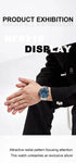 Naviforce Men's Watch - Sparkling Blue & Silver - Date & Day Feature - Steel Strap - 1 Year Warranty