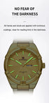 Naviforce Men's Watch - Sparkling Gold Plated - Date & Day Feature - Steel Strap - 1 Year Warranty