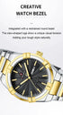 Naviforce Men's Watch - Classic Trio - Date & Day Feature - Steel Strap - 1 Year Warranty