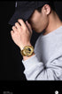 Naviforce Men's Watch - Analog + Digital - Sparkling Gold - Steel Strap - 1 Year Warranty