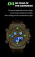 Naviforce Men's Watch - Analog + Digital - Sparkling Gold - Steel Strap - 1 Year Warranty