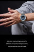 Naviforce Men's Watch - Analog + Digital - Sparkling Blue & Silver - Steel Strap - 1 Year Warranty