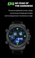 Naviforce Men's Watch - Analog + Digital - Sparkling Blue & Silver - Steel Strap - 1 Year Warranty