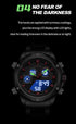 Naviforce Men's Watch - Analog + Digital - Sparkling Black & Red - Steel Strap - 1 Year Warranty