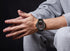 Naviforce Men's Watch - Analog + Digital - Sparkling Black & Red - Steel Strap - 1 Year Warranty