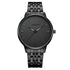 Niovani Regal (Classy Black) - Men's Watch - Stainless Steel Strap - 1 Year Warranty - Water Resistance