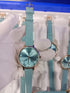 Niovani Wonderland (Turquoise Blue) - Women's Watch - Soft Genuine Leather Strap - 1 Year Warranty - Water Resistance