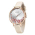 Niovani Wonderland (Rose Blush) - Women's Watch - Soft Genuine Leather Strap - 1 Year Warranty - Water Resistance
