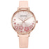 Niovani Wonderland (Petal Pink) - Women's Watch - Soft Genuine Lesther Strap - 1 Year Warranty - Water Resistance