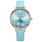 Niovani Wonderland (Turquoise Blue) - Women's Watch - Soft Genuine Leather Strap - 1 Year Warranty - Water Resistance