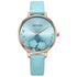 Niovani Wonderland (Turquoise Blue) - Women's Watch - Soft Genuine Leather Strap - 1 Year Warranty - Water Resistance