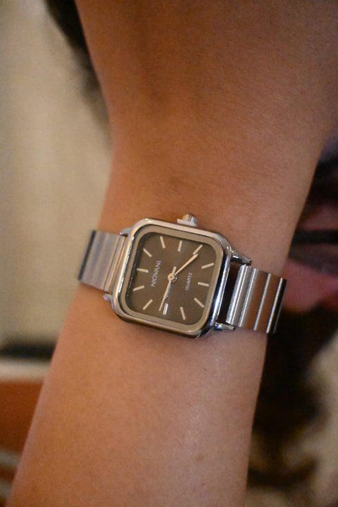 Niovani Celeste (Mystical Grey) - Women's Watch - Adjustable Stainless Steel Strap - 1 Year Warranty - Water Resistant