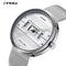 Sinobi Modern Art - Men's Watch - Water Resistant! - Classic Silver! - Stainless Steel Strap! - 1 Year Warranty! - Ultra Slim!