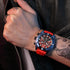 Megir - Men's Watch - 1 Year Warranty - Silicon Strap - Chronograph - 3 ATM Water Resistant