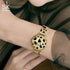 Shengke Wild - Women's Watch - 14K Gold Plated - Adjustable Steel Strap -1 Year Warranty - Free Box Packaging!