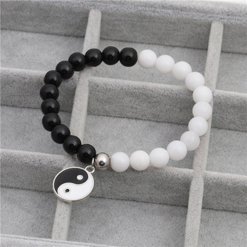Ancient Symbolic White & Black! Adjustable Bracelet! – New Design! – Hot Seller! – 2020 Design! (Men/Women)