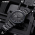Sinobi Gentleman - Men's Watch - Classic Black! - Water Resistant! - Stainless Steel Strap! - 1 Year Warranty! - Ultra Slim!
