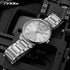 Sinobi Gentleman - Men's Watch - Classic Silver! - Water Resistant! - Stainless Steel Strap! - 1 Year Warranty! - Ultra Slim!