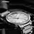 Sinobi Gentleman - Men's Watch - Classic Silver! - Water Resistant! - Stainless Steel Strap! - 1 Year Warranty! - Ultra Slim!