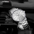 Sinobi Gentleman - Men's Watch - Classic Silver! - Water Resistant! - Stainless Steel Strap! - 1 Year Warranty! - Ultra Slim!