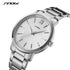 Sinobi Gentleman - Men's Watch - Classic Silver! - Water Resistant! - Stainless Steel Strap! - 1 Year Warranty! - Ultra Slim!