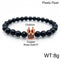 Nobility! - Adjustable Bracelet! - Rose Gold & Jet Black! - AAA Cubic Zirconia! - Free Box Packaging!