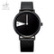 Shengke Window - Women's Watch - Classic Black - Genuine Leather - 1 Year Warranty - Water Resistant! - Free Box Packaging!