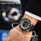 Naviforce Men's - Modern Majestic Steel! (Black & Rose Gold) - Water Resistant!- 1 Year Warranty!