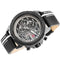 Naviforce Italia - Men's Watch - Black & White - Chronograph - Genuine Leather! - Water Resistant! - 1 Year Warranty!