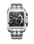 Megir - Men's Watch - 1 Year Warranty - Stainless Steel Strap - Chronograph - 3 ATM Water Resistant