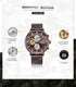 Naviforce Men's Army Combat Pattern! - Adjustable Steel Strap! - Chronograph! - 1 Year Warranty!