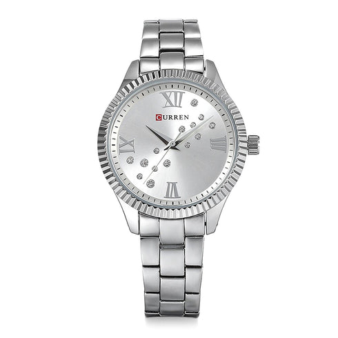 Curren Showstopper! - Women's Watch - Stunning Silver - Majestic Dial - Water Resistant - 1 Year Warranty!