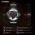 Sinobi Atomic - Men's Chronograph Watch - Water Resistant! - Red & Black Attack! - Modern Silicon Strap! - 1 Year Warranty! - Free Box Packaging!