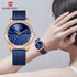 Naviforce Elegance - Women's Watch - Majestic Blue - Adjustable Mesh Steel Strap - 1 Year Warranty - Free Box Packaging
