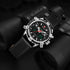 Naviforce Army Steel Analog + Digital! - Adjustable Strap! - 1 Year Warranty!