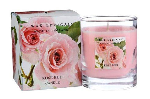 Rose Bud - Scented Candle by Wax Lyrical - Made in England - Includes a Free SHOOK Carry Bag
