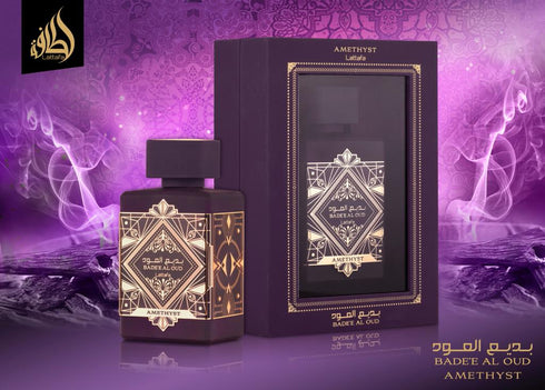 Bade'e Al Oud Amethyst by Lattafa - Unisex - Original & Imported - 100ML