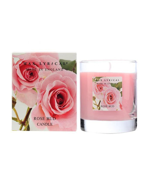 Rose Bud - Scented Candle by Wax Lyrical - Made in England - Includes a Free SHOOK Carry Bag