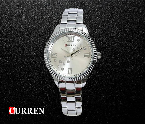 Curren Showstopper! - Women's Watch - Stunning Silver - Majestic Dial - Water Resistant - 1 Year Warranty!