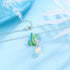 Wonderland Necklace - Rhodium Plated - Handcrafted - Modern Design - Free Box Packaging