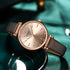 Curren - Women's Watch - Brown & Rose Gold - Genuine Leather Strap! - 1 Year Warranty!