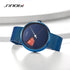 Sinobi Statement - Men's Watch - All Blue! - Water Resistant! - Stainless Steel Adjustable Strap! - 1 Year Warranty! - Ultra Slim!
