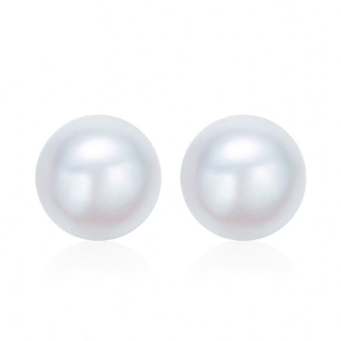 Pearl With Me - Chic Earrings - 925 Sterling Silver (Chandi) Necklace - European Pearls - Free Gift Packaging!