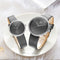 Shengke Classic Couple's Watch - Timeless Black - Genuine Ultra Soft Leather! - Water Resistant! - Free Box Packaging!