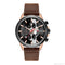 Curren Dark Coffee! - Ultra Soft Leather! - Full Chronograph! - 1 Year Warranty!
